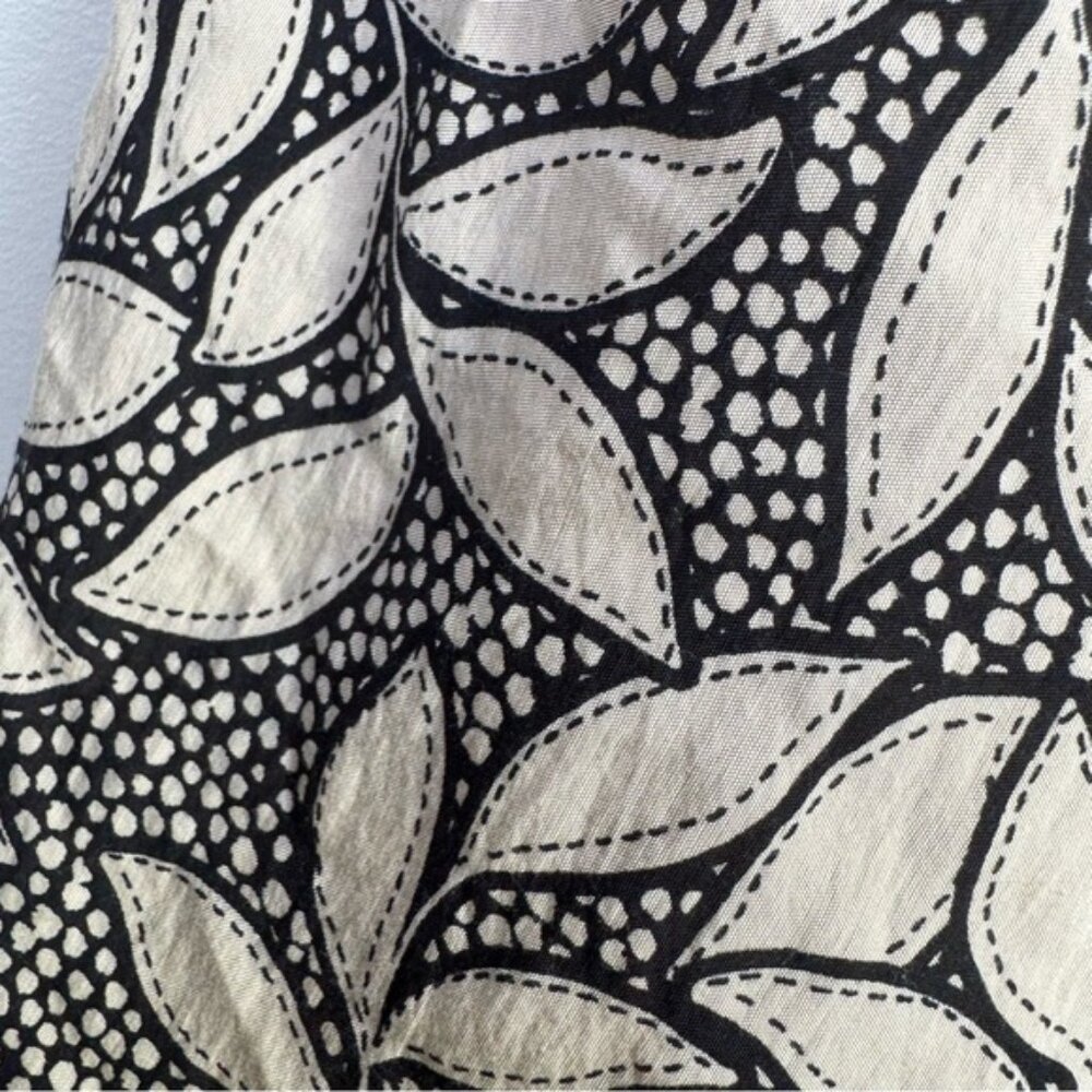 By Anthropologie Long-Sleeve Printed Smocked Mini Dress Size 3x - Picture 8 of 14